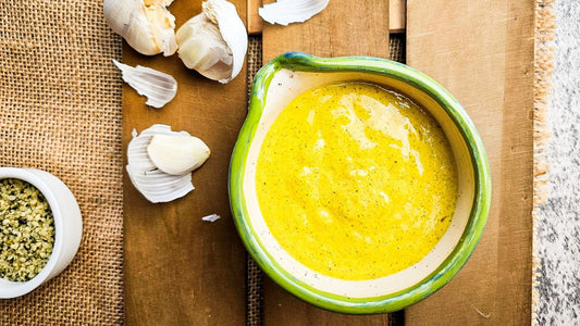 Anti-inflammatory Garlic-Hemp Dressing