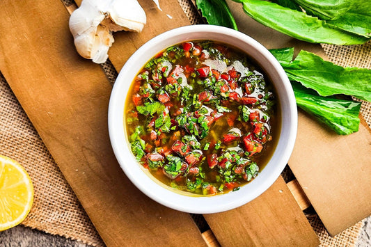 Island-style Chimichurri (Chadon Beni Chimichurri)