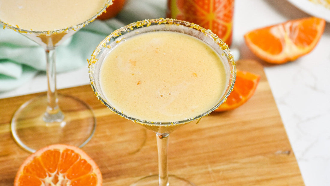 Refreshing Clementine Dream Mocktail | Orange Creamsicle Mocktail