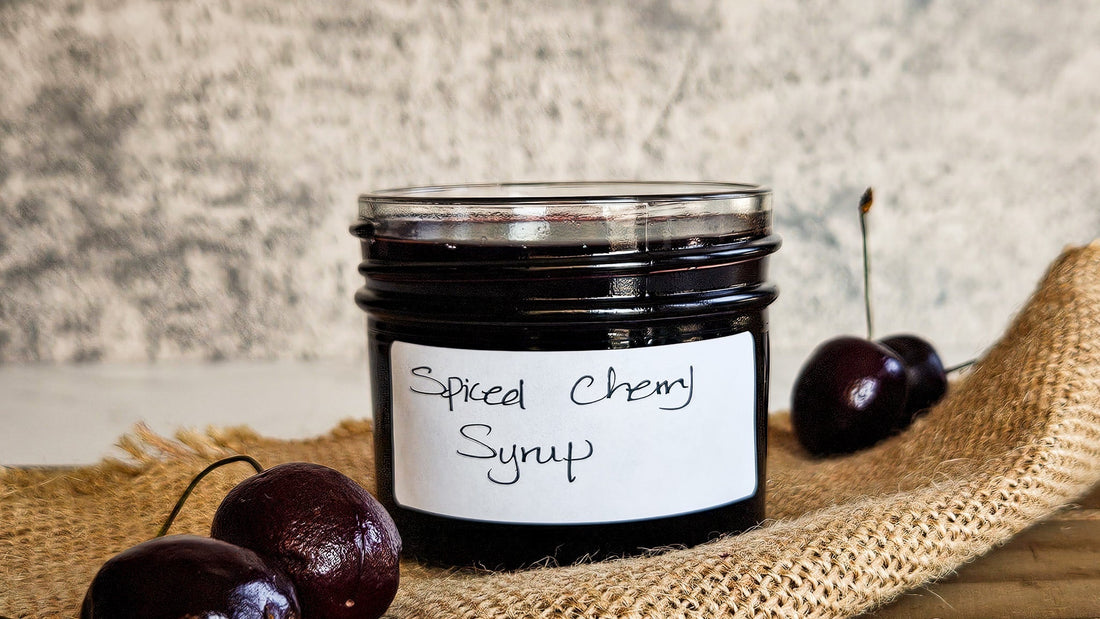 Spiced Cherry Syrup